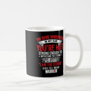 Devil Whispered- Sickle Cell Anaemia Awareness Sup Coffee Mug