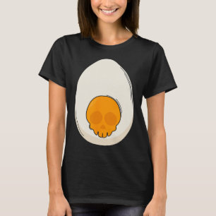 Deviled Egg Costume Devil Horns Halloween Love Egg T-Shirt
