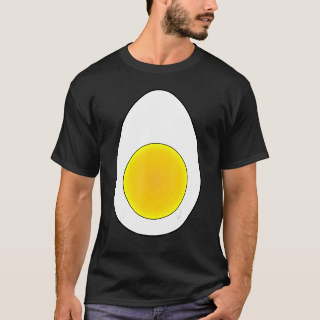 Deviled Egg Costume  Fruit Halloween T-Shirt (Front)