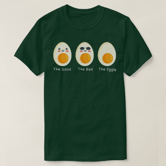 Deviled Egg Costume Funny Joke Halloween Love Eggs T-Shirt (Design Front)