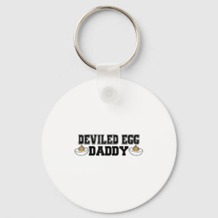 Deviled Egg Daddy - Funny Thanksgiving Deviled Egg Key Ring