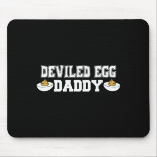 Deviled Egg Daddy - Funny Thanksgiving Deviled Egg Mouse Mat
