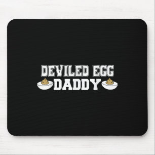 Deviled Egg Daddy - Funny Thanksgiving Deviled Egg Mouse Mat