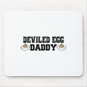 Deviled Egg Daddy - Funny Thanksgiving Deviled Egg Mouse Mat