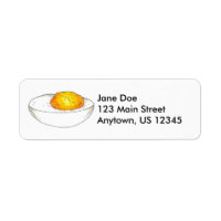 Deviled Egg Eggs Picnic Food Address Labels