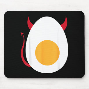 Deviled Egg Halloween Shirt _ Cool Boiled Egg Mouse Mat
