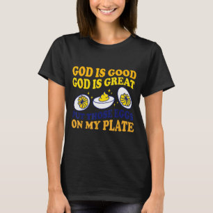 Deviled Egg Lover Funny Foodie Humor Apparel Uni-a T-Shirt