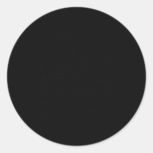 Deviled Egg Nutrition Facts Funny Thanksgiving Din Classic Round Sticker