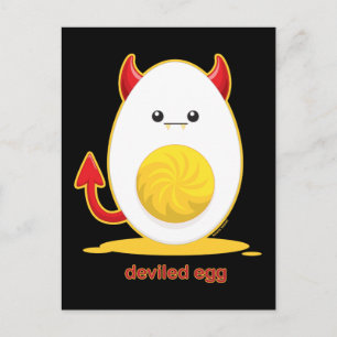 Deviled Egg Postcard