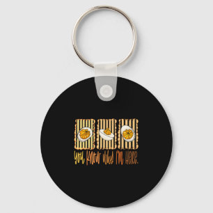 Deviled Eggs You Know Why Im Here Thanksgiving Men Key Ring