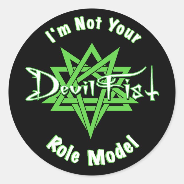 DevilFist Sticker (Front)