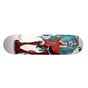DevilGirl pinup Skateboard