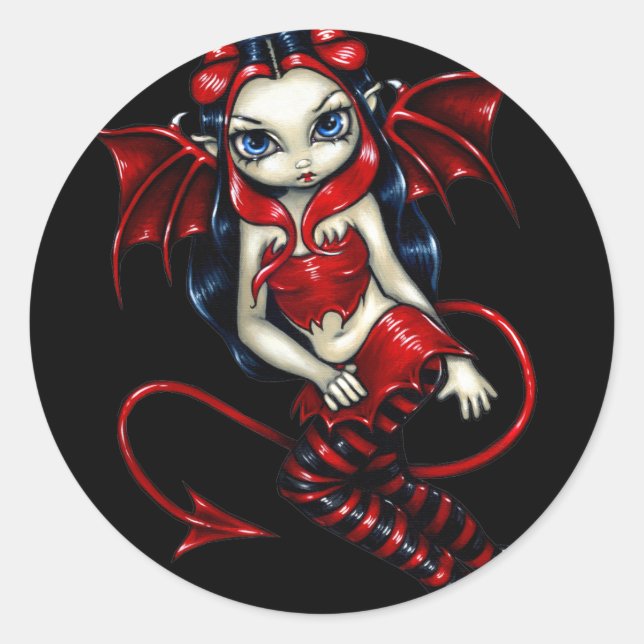 "Devilish Fairy" Sticker (Front)