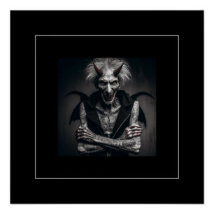 Devilish Nature by Chuck Vest Poster