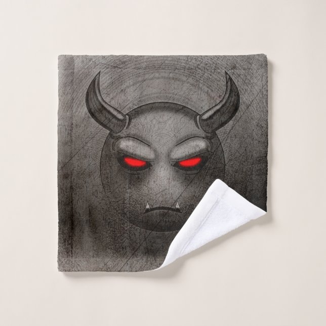 Devilmoji Vintage Towels (Wash Cloth)