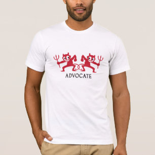 Devils Advocate Cute Unisex Fit Tee