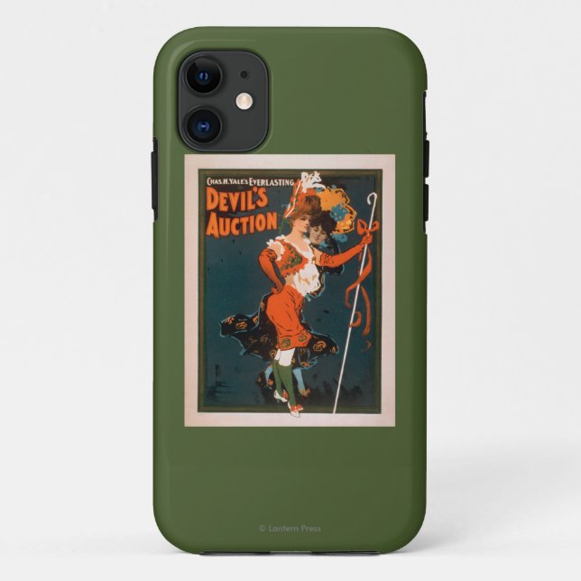 Devil's Auction Woman in Costume Theatre 2 Case-Mate iPhone Case (Back)