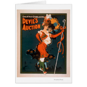 Devil's Auction Woman in Costume Theatre 3