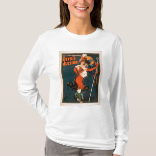 Devil's Auction Woman in Costume Theatre 3 T-Shirt