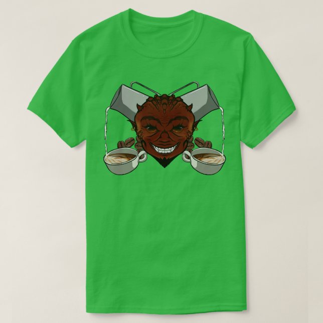 Devils Barista no caption T-Shirt (Design Front)