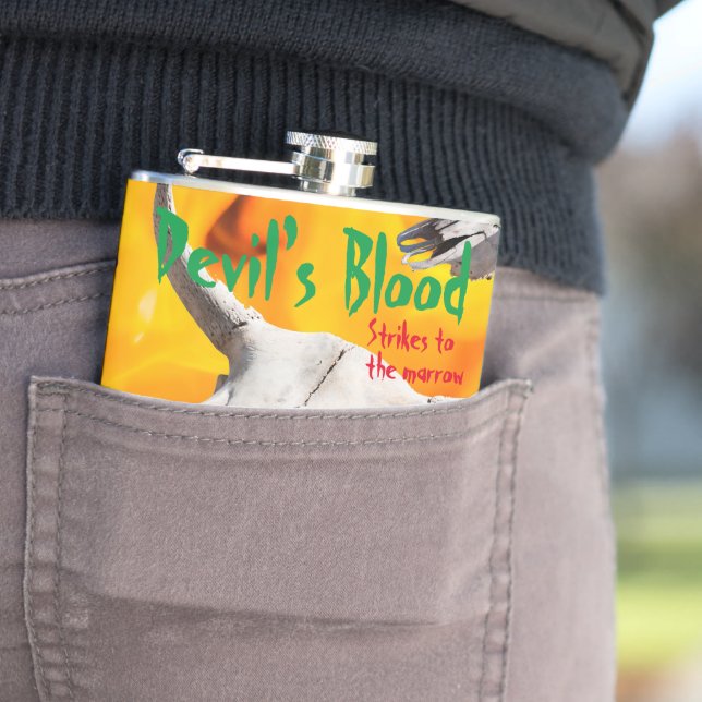Devil's Blood Hip Flask (In Situ)