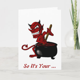 Devils Brew! - Birthday Card