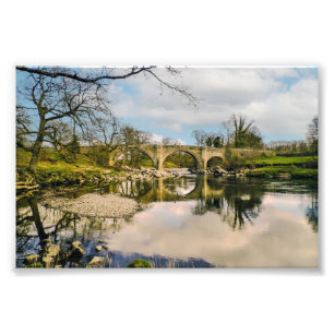 Devil's Bridge and River Lune, Kirkby Lonsdale Photo Print