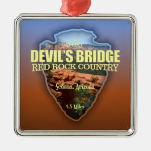 Devil's Bridge (arrowhead) Metal Tree Decoration