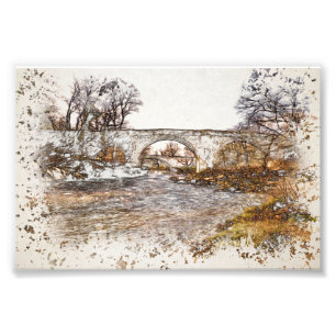 Devil's Bridge Kirkby Lonsdale Art Print