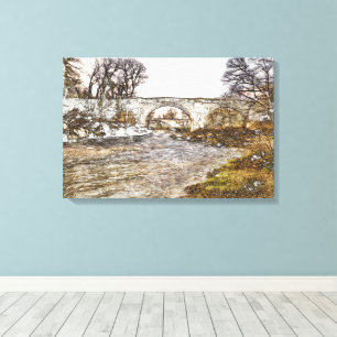 Devil's Bridge Kirkby Lonsdale Art Print