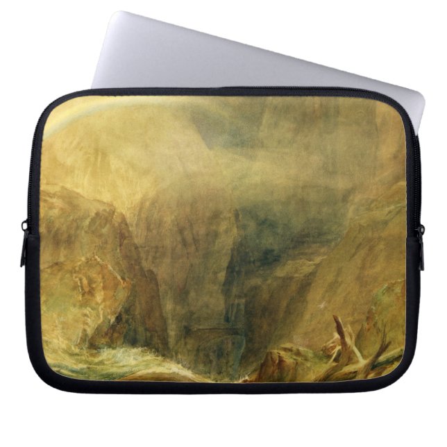 Devil's Bridge, St. Gotthard's Pass, c.1804 (w/c a Laptop Sleeve (Front)