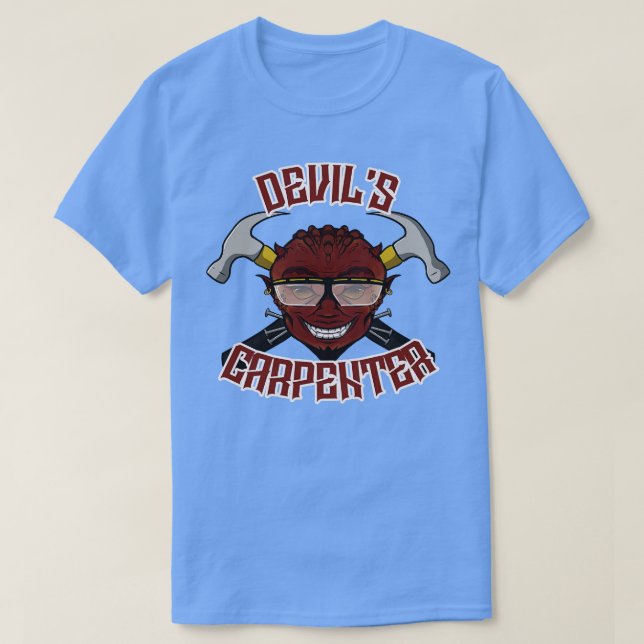 Devils carpenter T-Shirt (Design Front)