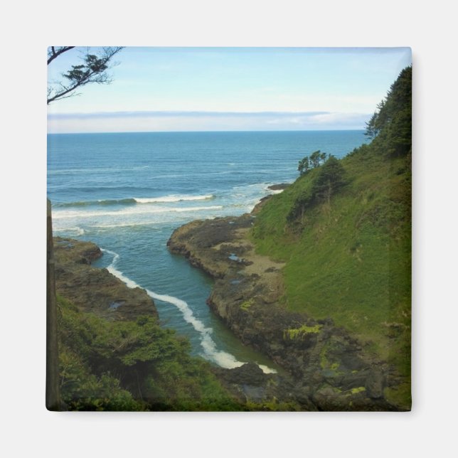 Devil's Churn, Cape Perpetua, OR Magnet (Front)