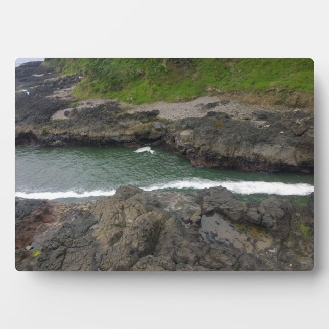Devil's Churn, Cape Perpetua, OR Plaque (Front)