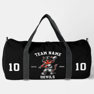 Devils "Customisable" Baseball Duffle Bag