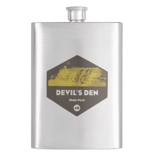 Devil's Den State Park Arkansas Hip Flask