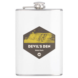 Devil's Den State Park Arkansas Hip Flask