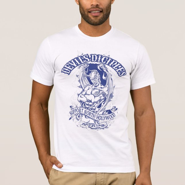 Devils Diciples MC - Biker Support Shirt (Front)