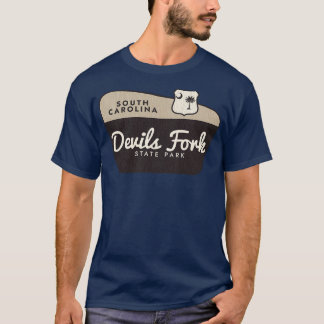 Devils Fork State Park South olina Welcome Sign T-Shirt