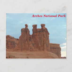 Devil's Garden - Arches National Park Postcard