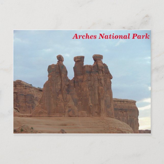 Devil's Garden - Arches National Park Postcard (Front)