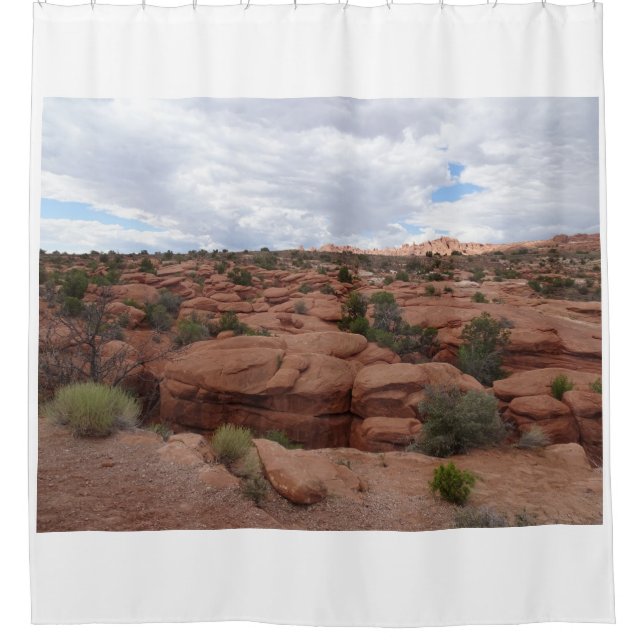 Devils Garden, Arches National Park Shower Curtain (Front)