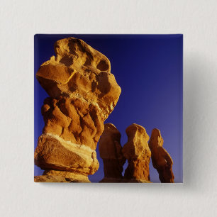 Devils Garden in the Grand Staircase Escalante 15 Cm Square Badge