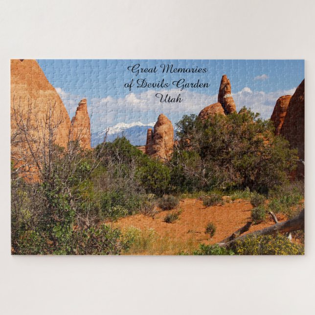 Devils Garden Utah Jigsaw Puzzle (Horizontal)