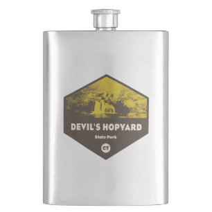 Devil's Hopyard State Park, Connecticut Hip Flask