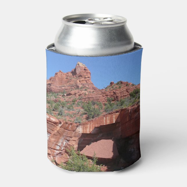 Devil's Kitchen in Sedona Arizona Can Cooler (Can Front)