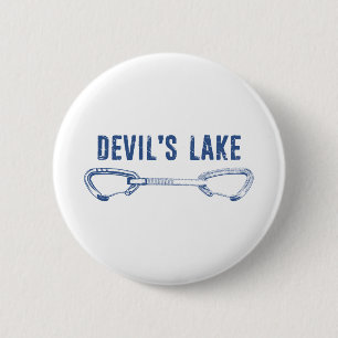 Devil's Lake Climbing Quickdraw 6 Cm Round Badge