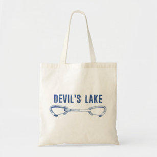Devil's Lake Climbing Quickdraw Tote Bag