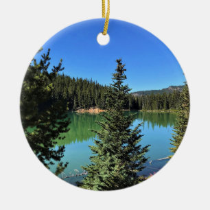 Devil's Lake, OR Ceramic Tree Decoration