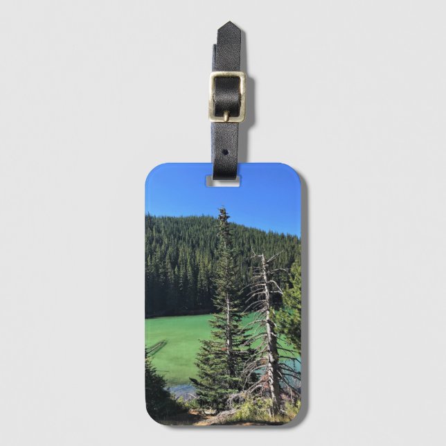 Devil's Lake, OR Luggage Tag (Front Vertical)